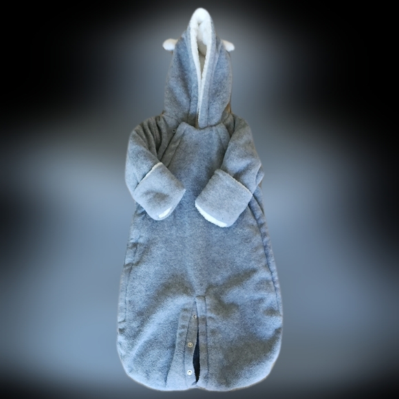 #KI30 Baby Gap Cozy Infant Sleeper Blanket With Hood - Picture 5 of 10